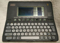 PSION Series 3 Vintage Handheld Computer PDA Black FAULTY 128k Ram Screen Issue